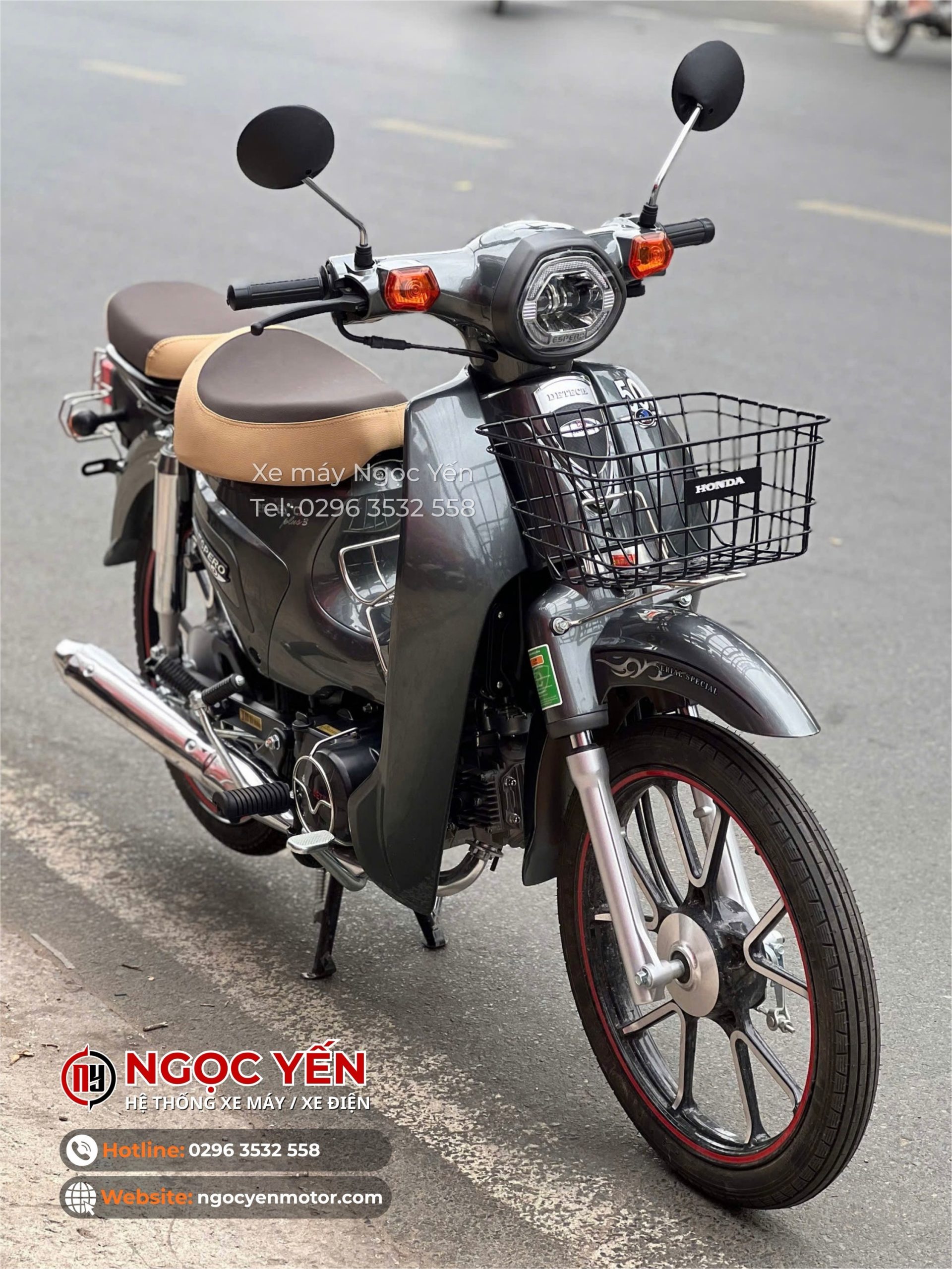 Xe máy 50cc Detech Espero Cub Kim Cương - Ảnh 36