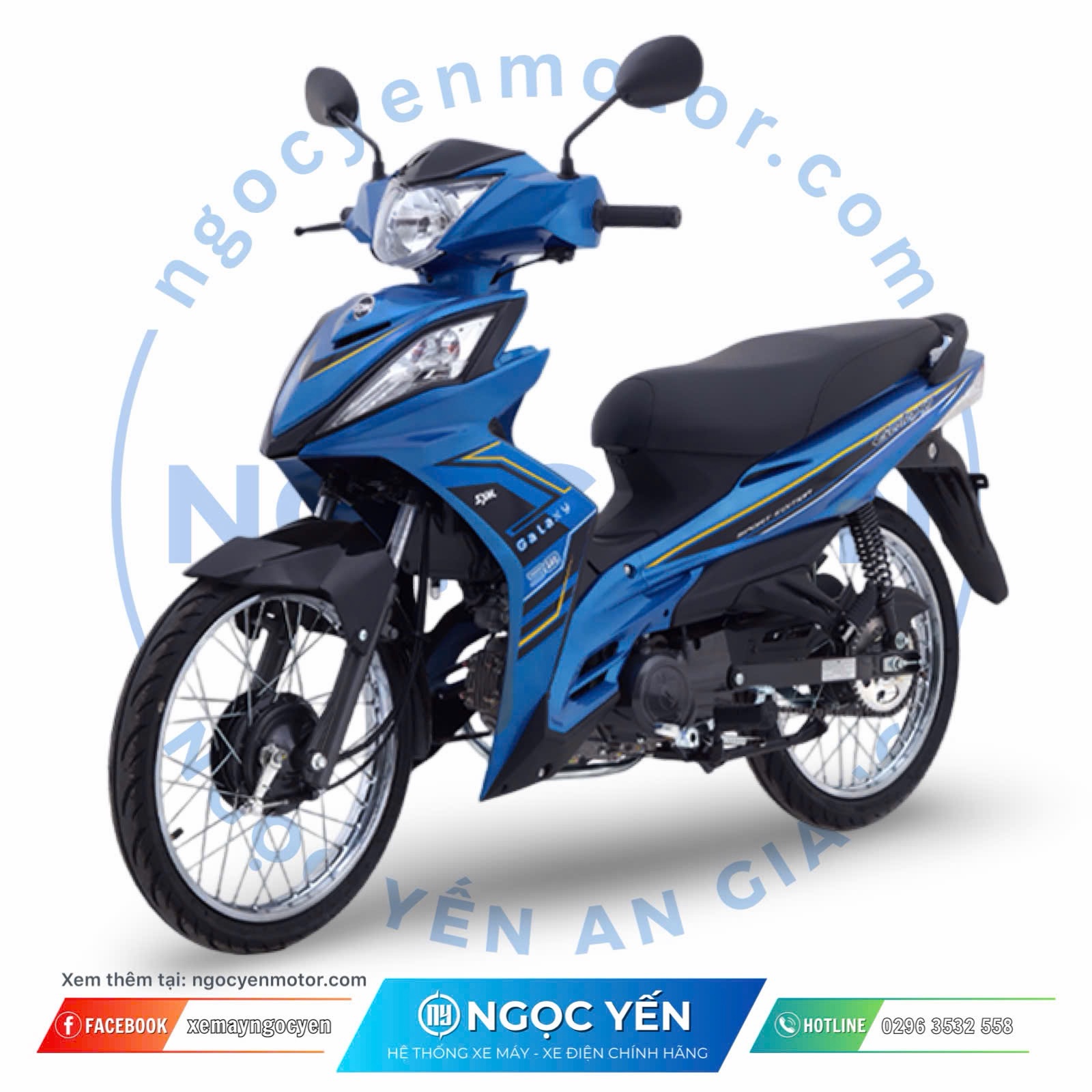 Xe máy 50cc SYM Galaxy 50 - Ảnh 10