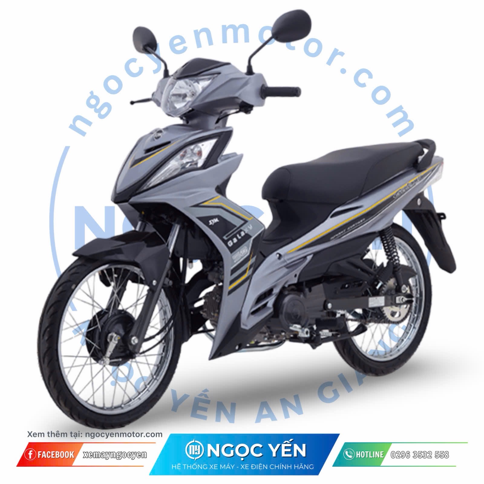 Xe máy 50cc SYM Galaxy 50 - Ảnh 11