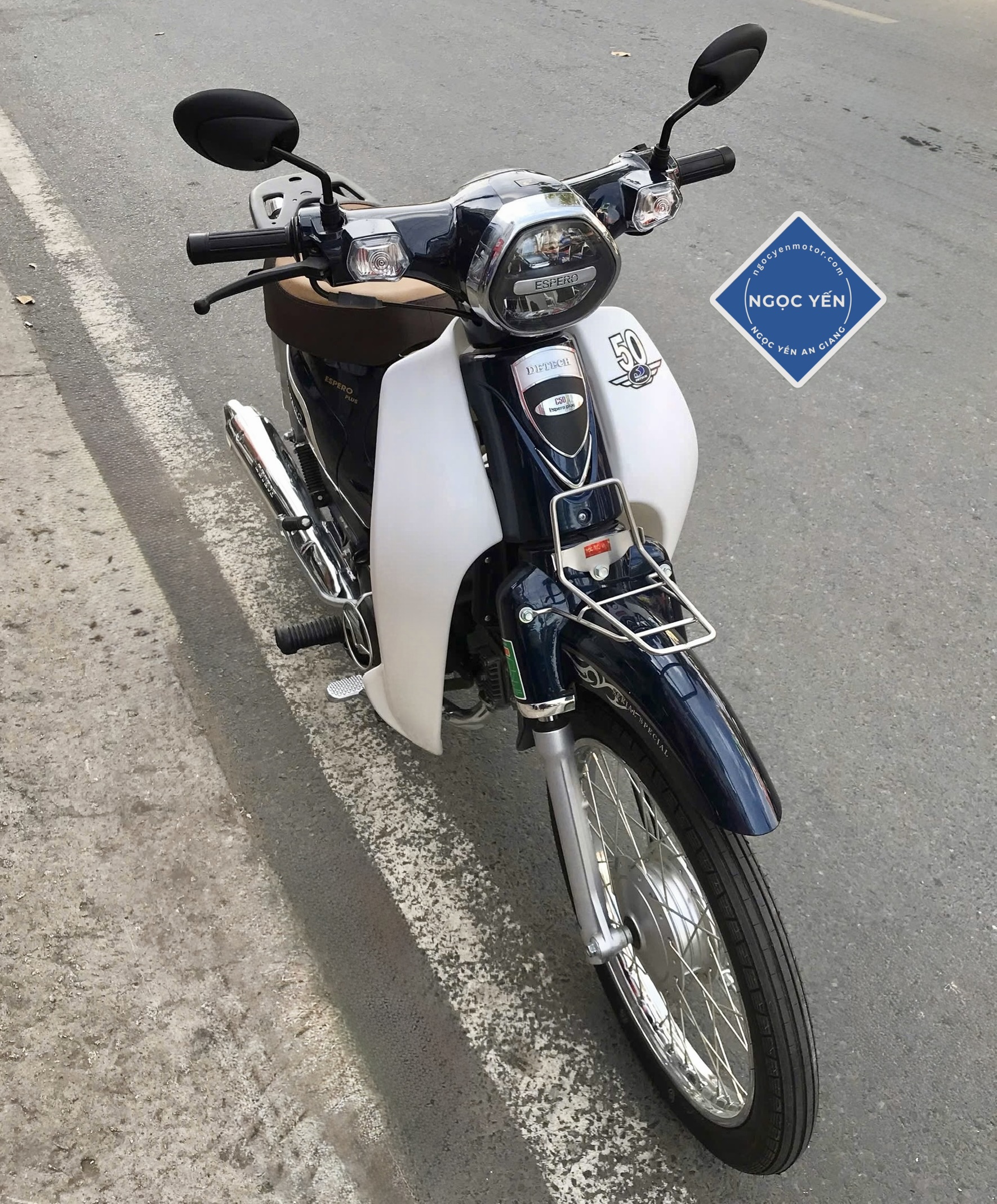 Xe máy 50cc Detech Cub Kim Cương - Detech Espero Plus 2 - Ảnh 32