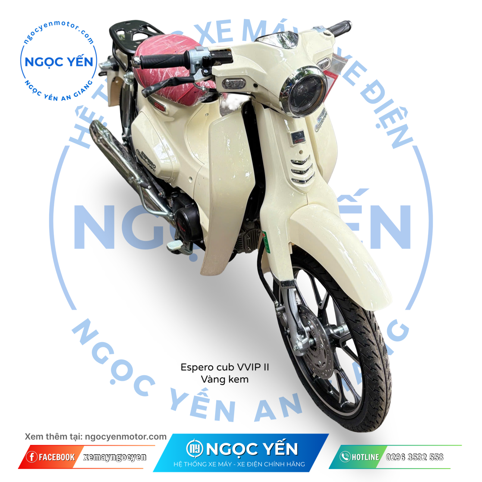 Xe máy 50cc Espero Classic VVIP II (Super Cub 83 Detech) - Ảnh 8