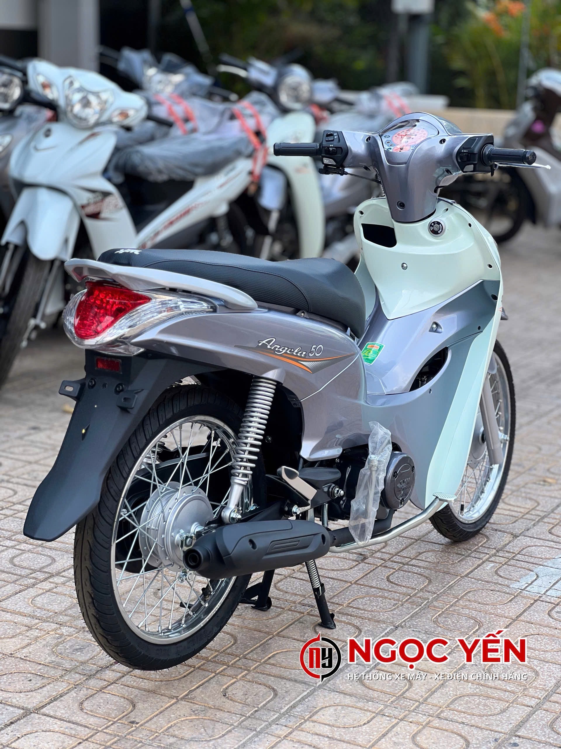 Xe máy 50cc SYM Angela 50 - Ảnh 11