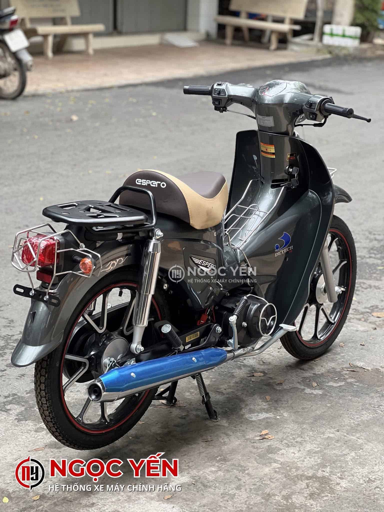 Xe máy 50cc Detech Espero Cub Kim Cương, kiểu dáng nhỏ gọn, phù hợp di chuyển hàng ngày.