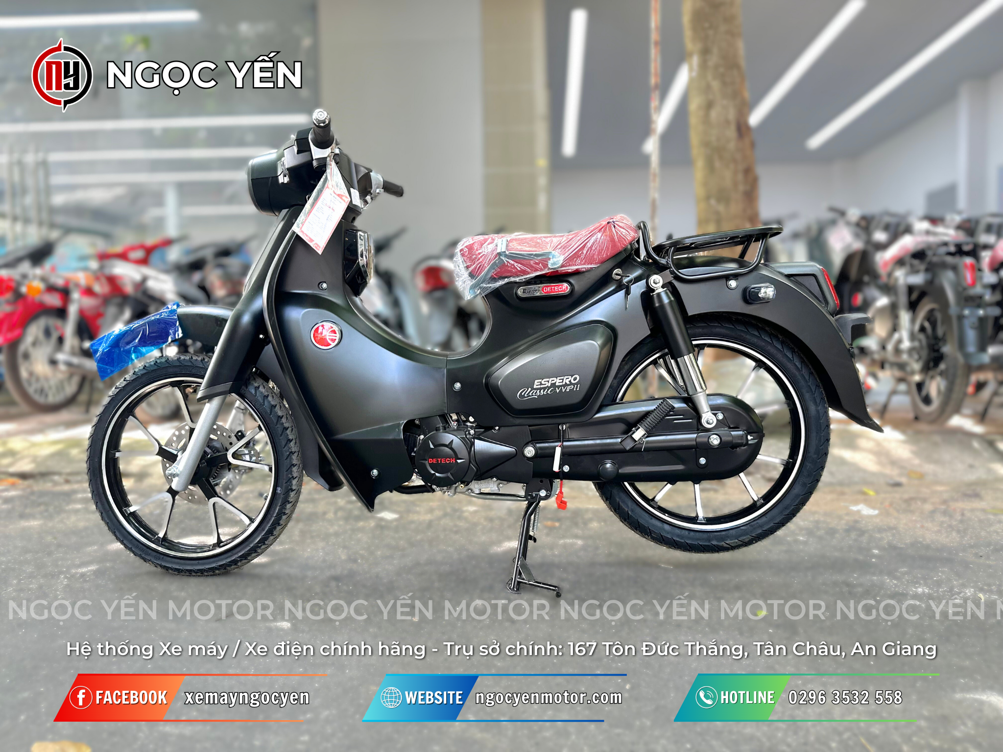 Xe máy 50cc Espero Classic VVIP II (Super Cub 83 Detech) - Ảnh 10