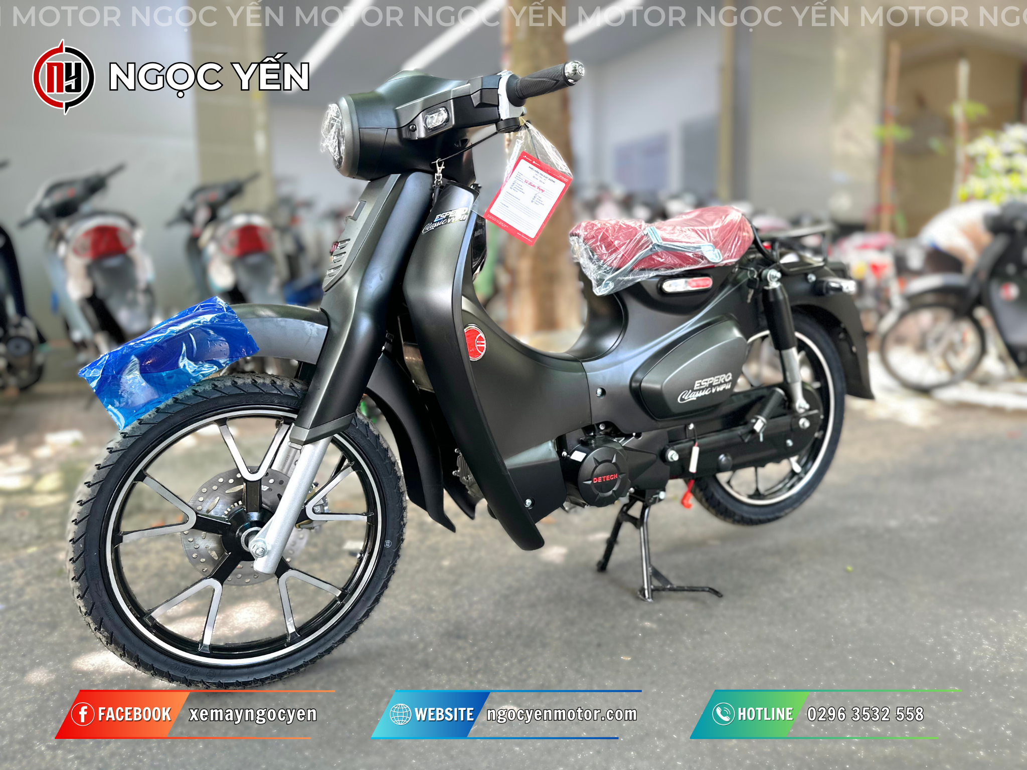 Xe máy 50cc Espero Classic VVIP II (Super Cub 83 Detech) - Ảnh 12