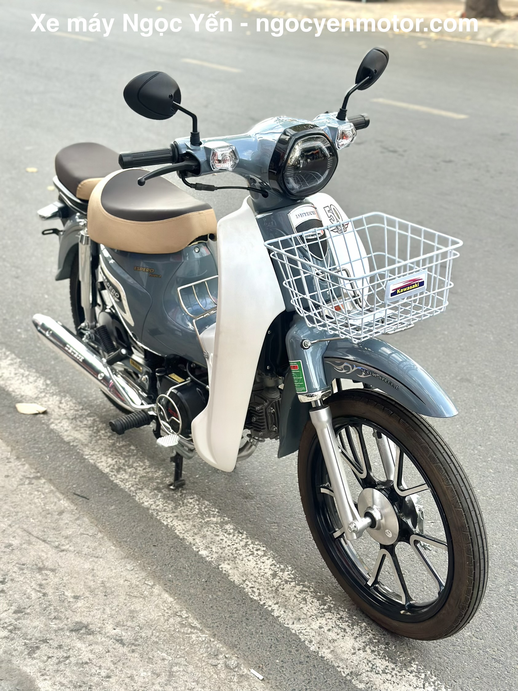 Xe máy 50cc Detech Cub Kim Cương - Detech Espero Plus 2 - Ảnh 21