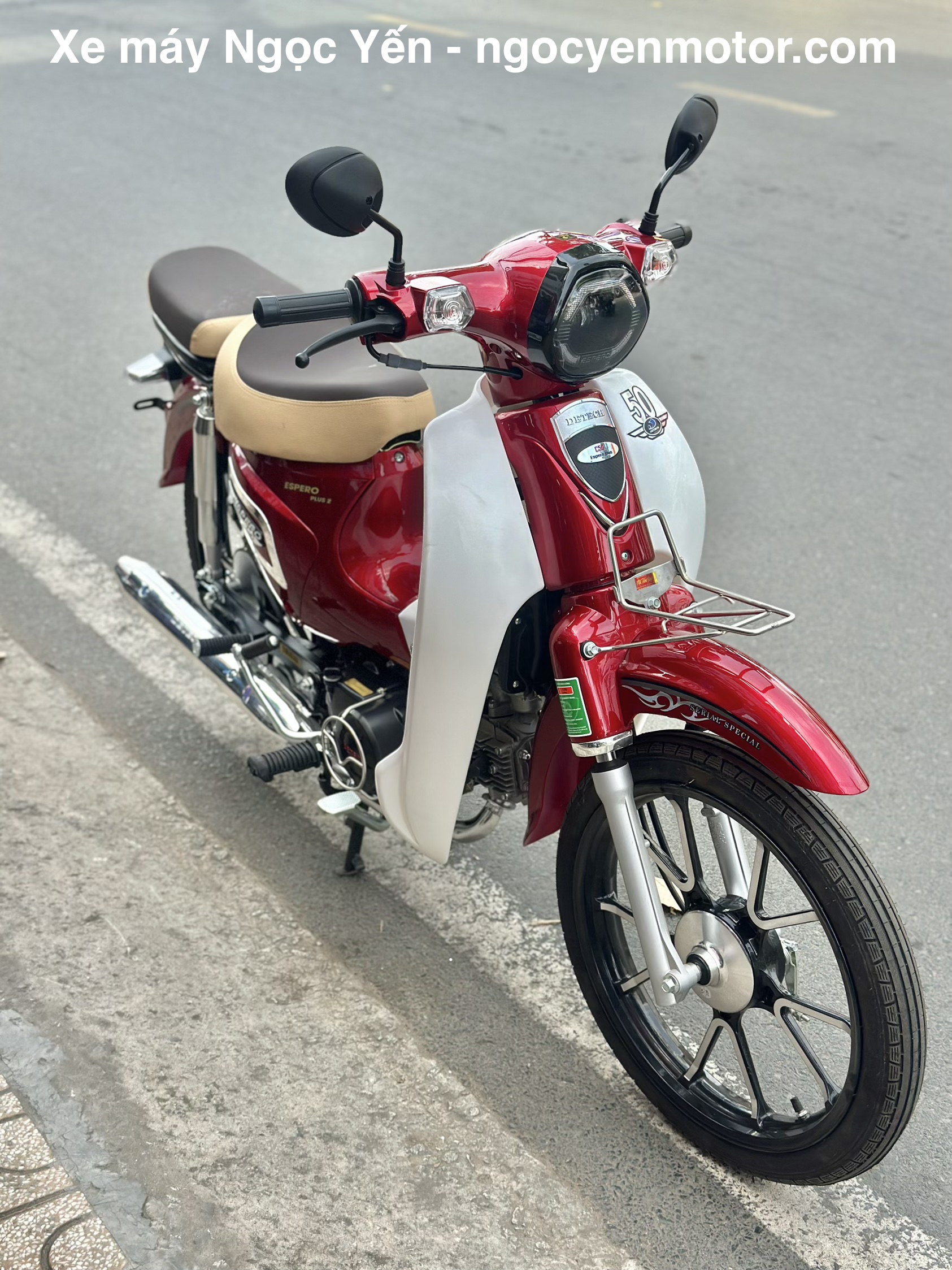 Xe máy 50cc Detech Cub Kim Cương - Detech Espero Plus 2 - Ảnh 22