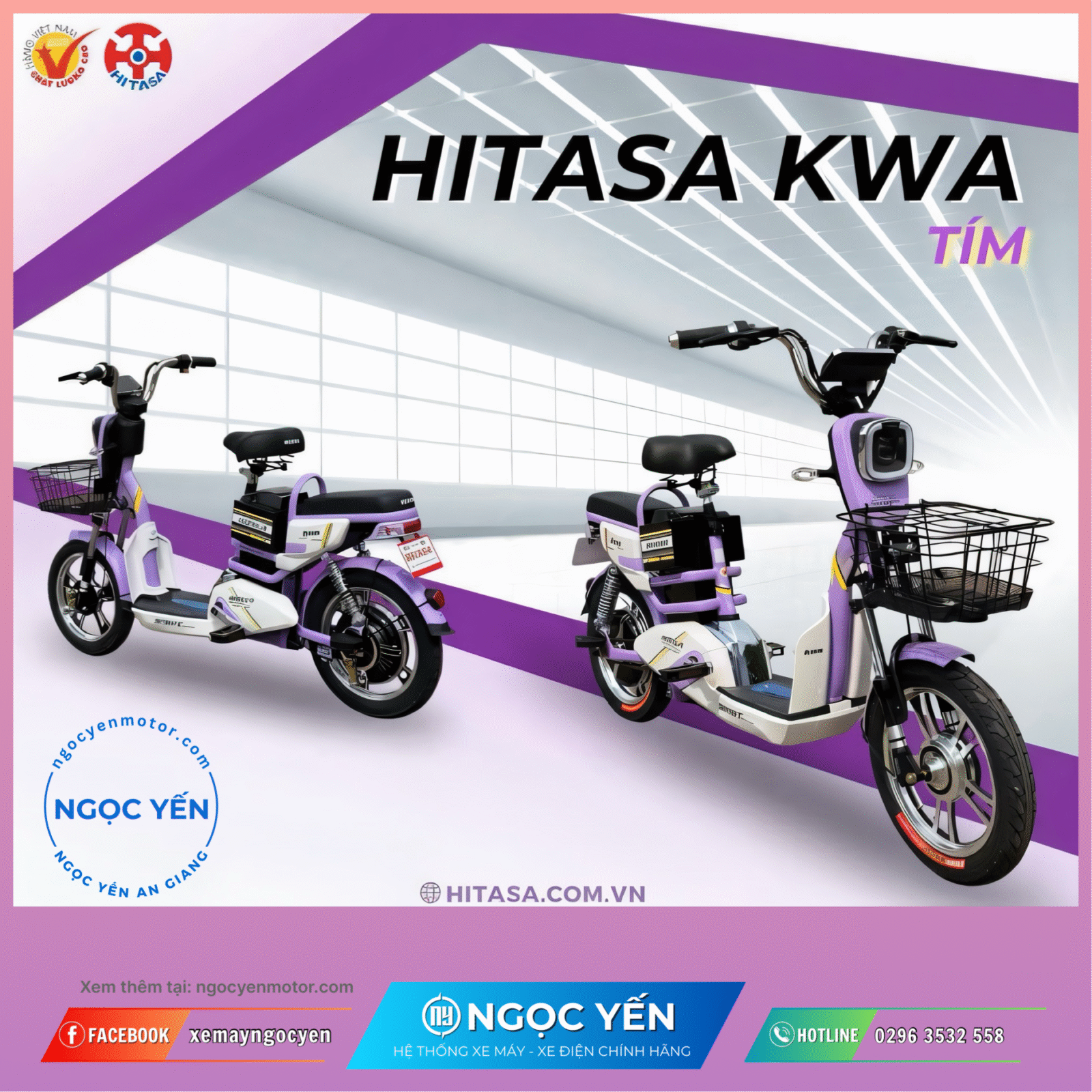 Xe đạp điện Hitasa Kwa-2 - Ảnh 15