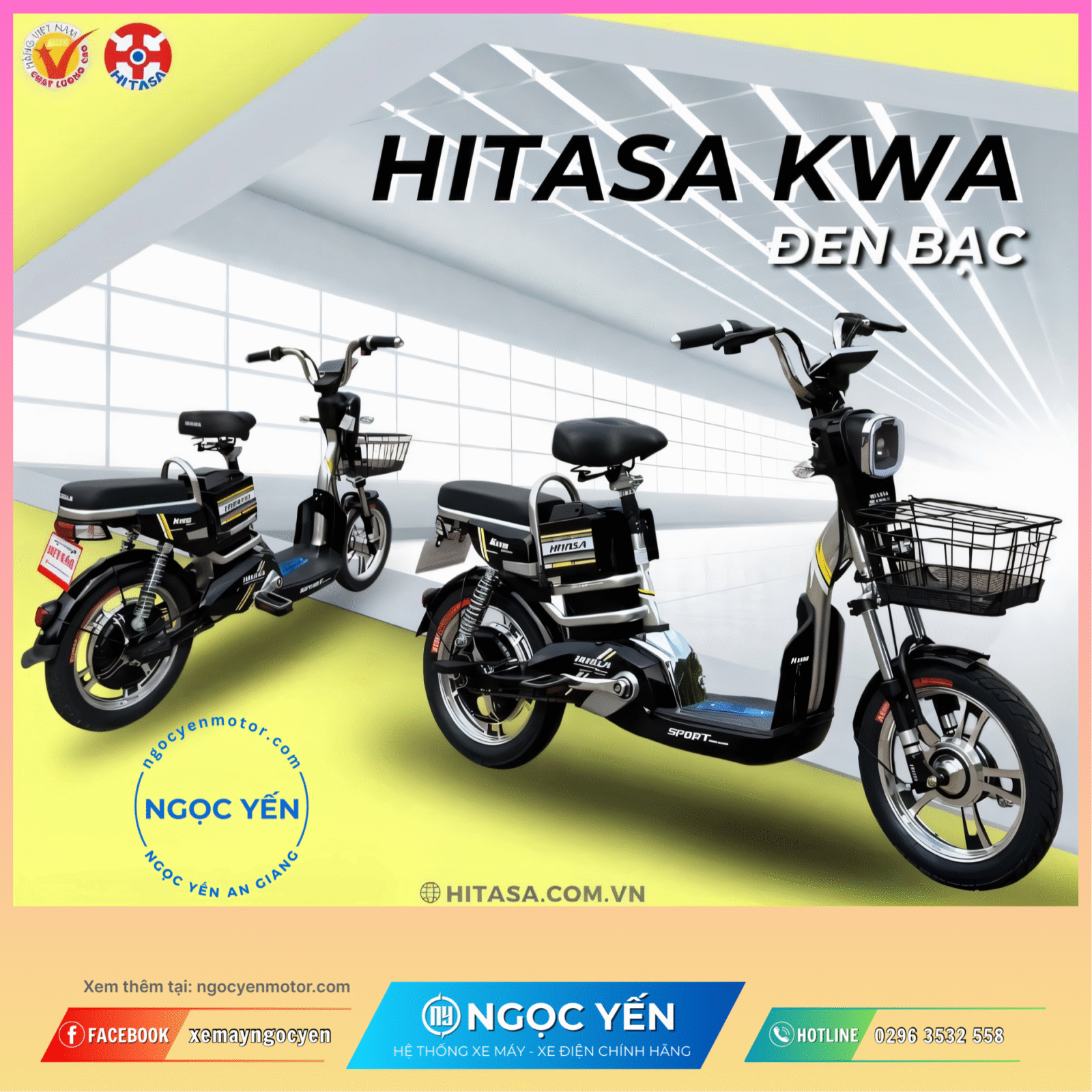 Xe đạp điện Hitasa Kwa-2 - Ảnh 14