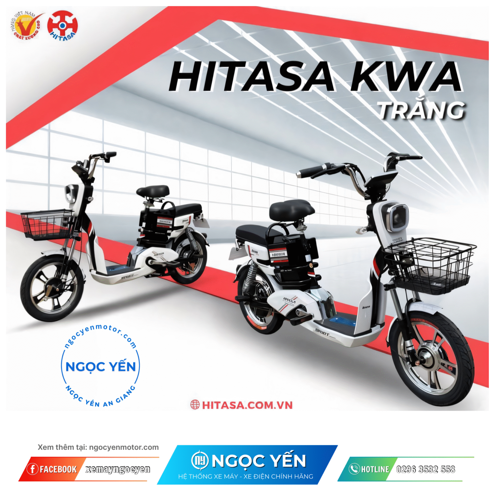 Xe đạp điện Hitasa Kwa-2 - Ảnh 13