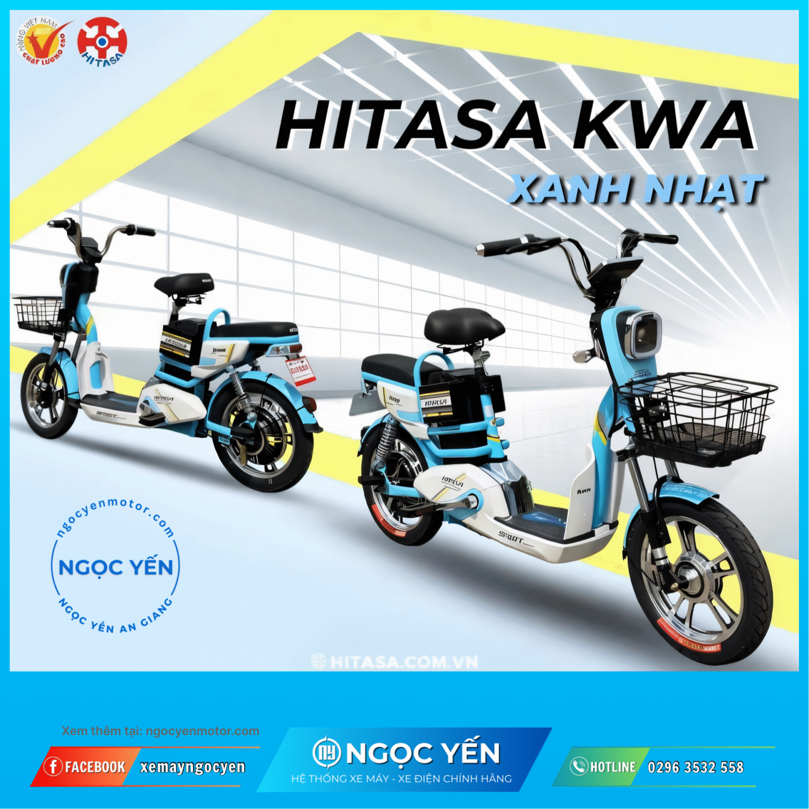 Xe đạp điện Hitasa Kwa-2 - Ảnh 12
