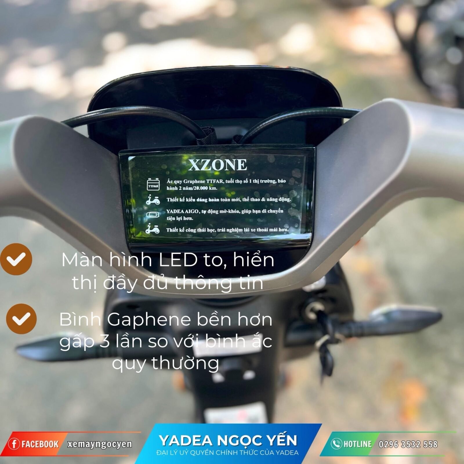 Xe đạp điện Yadea X-Zone - Ảnh 8