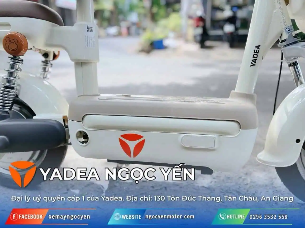 Xe đạp điện Yadea iFUN với thiết kế hiện đại, tiện lợi, phù hợp di chuyển hàng ngày.