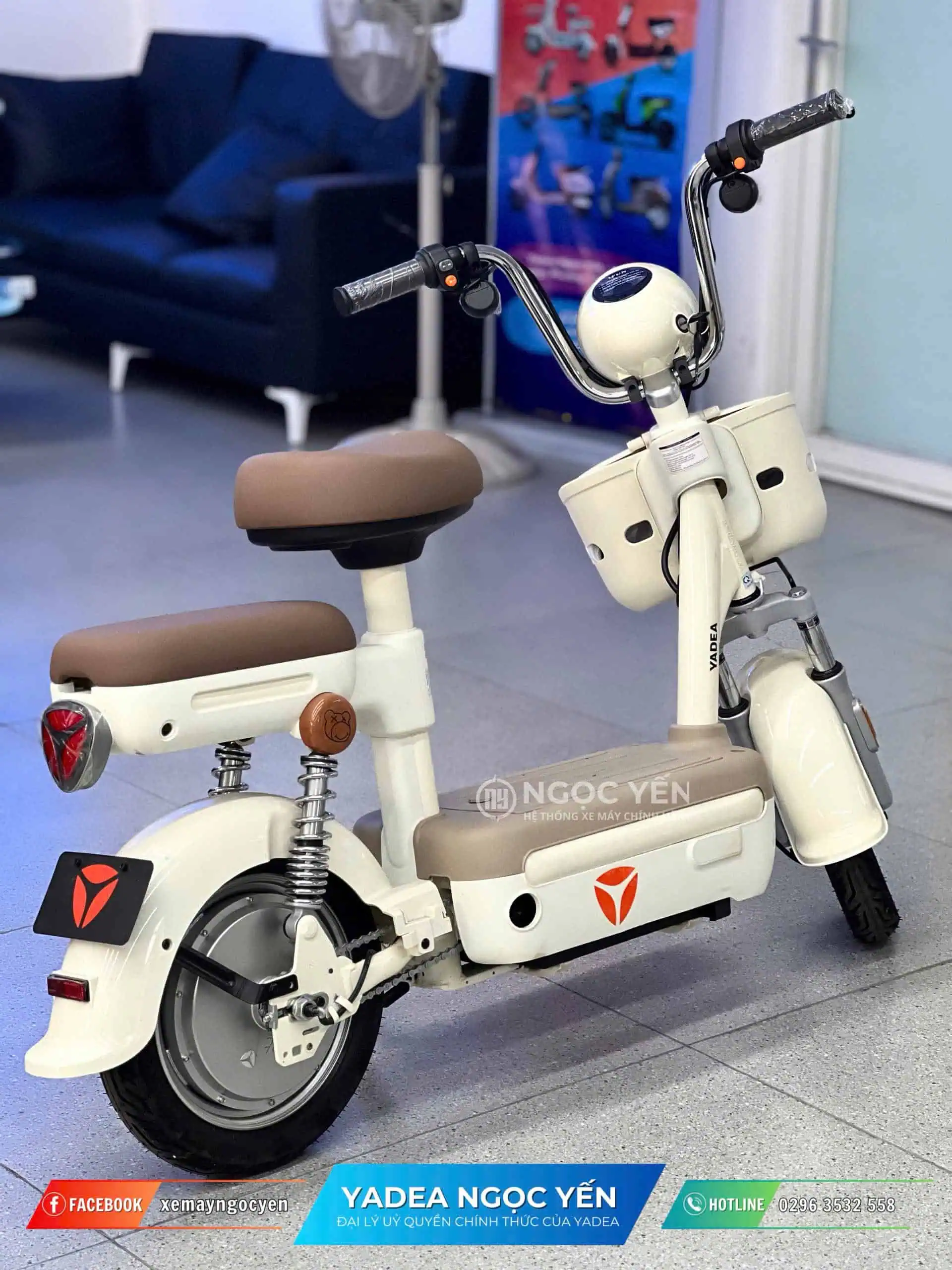 Xe đạp điện Yadea iFUN phù hợp cho trẻ nhỏ, thiết kế nhỏ gọn, dễ điều khiển, phù hợp cho bé tập đi.