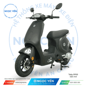 Xe đạp điện TAILG GR56 màu đen, thiết kế hiện đại, phù hợp di chuyển trong thành phố.