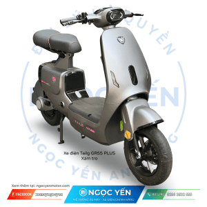 Xe điện Tailg GR55 PLUS màu xám tro, thiết kế hiện đại, phù hợp di chuyển trong t.