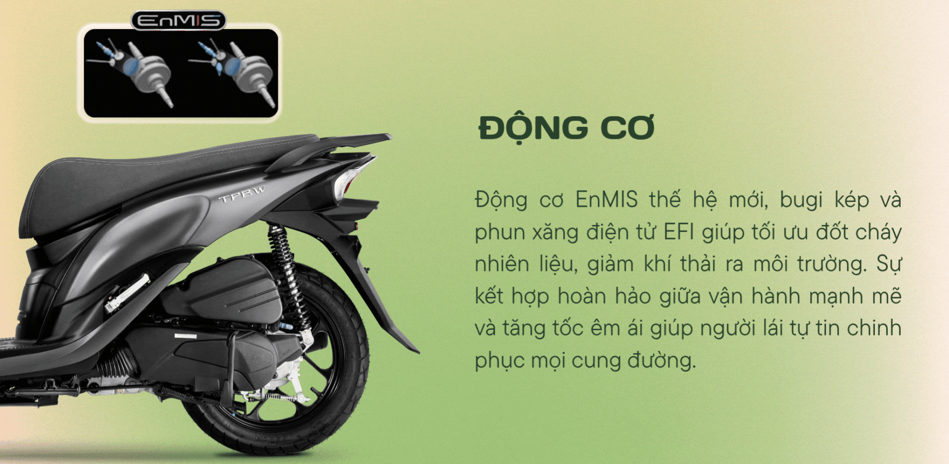 Xe máy SYM TPBW 125cc - Ảnh 6