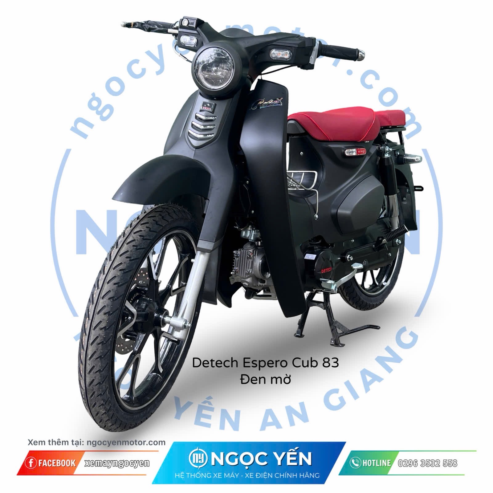 Xe máy 50cc Detech Espero RetroX (Super Cub 83)