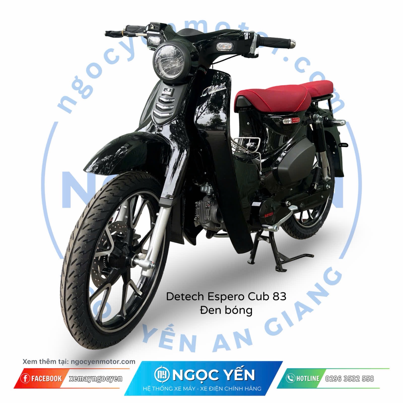 Xe máy 50cc Detech Espero RetroX (Super Cub 83) - Ảnh 2