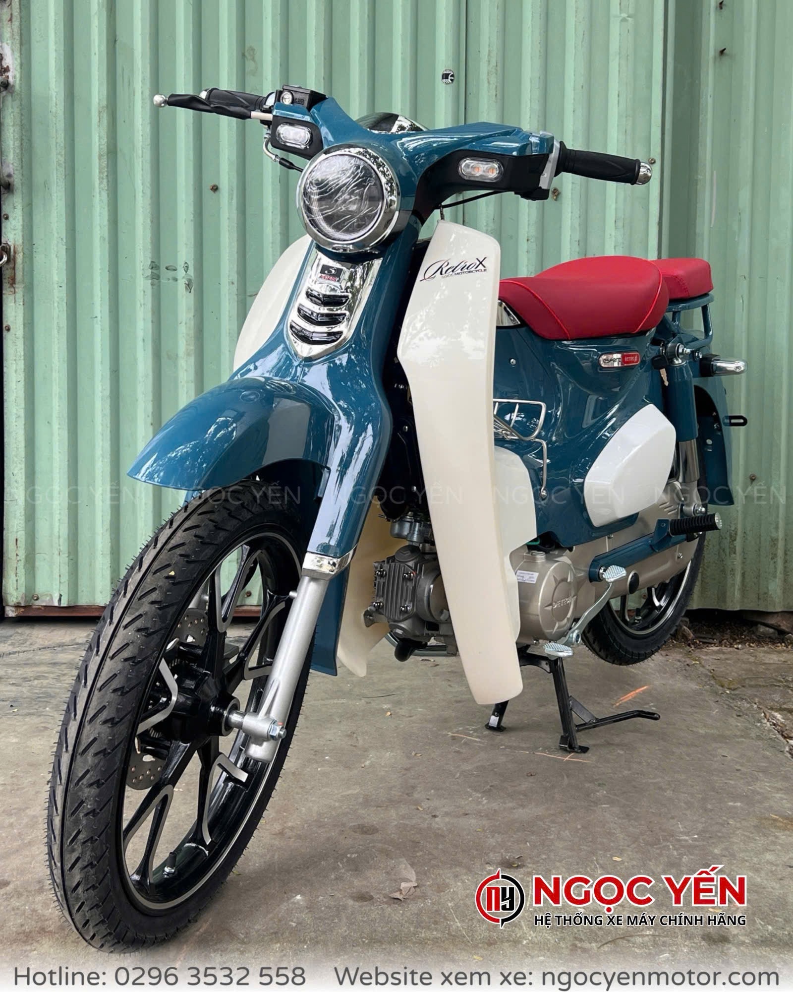Xe máy 50cc Detech Espero RetroX (Super Cub 83) - Ảnh 10