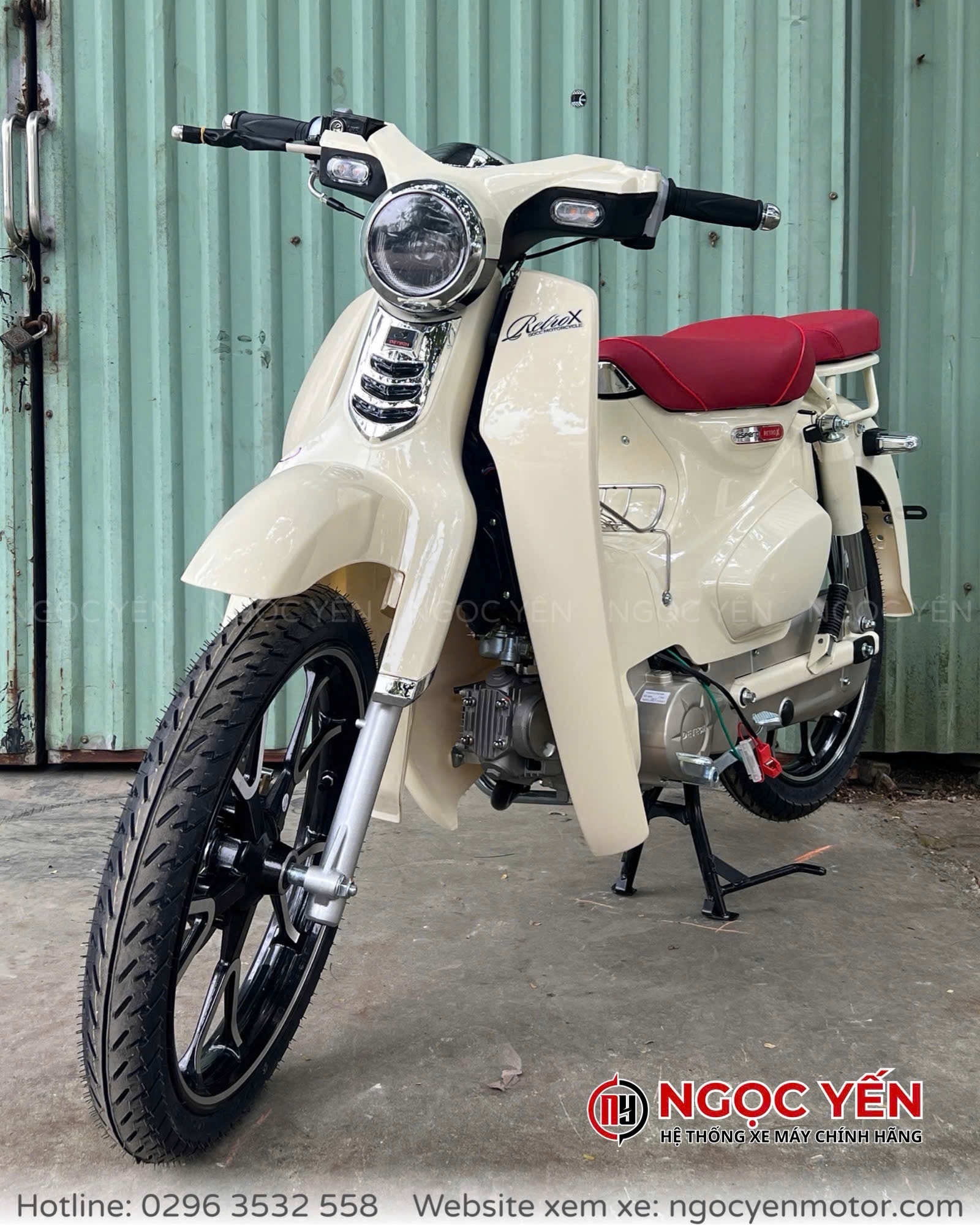 Xe máy 50cc Detech Espero RetroX (Super Cub 83) - Ảnh 14