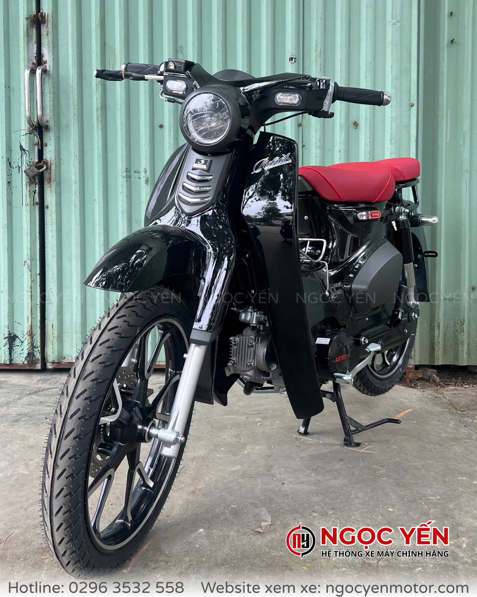 Xe máy 50cc Detech Espero RetroX (Super Cub 83) - Ảnh 12
