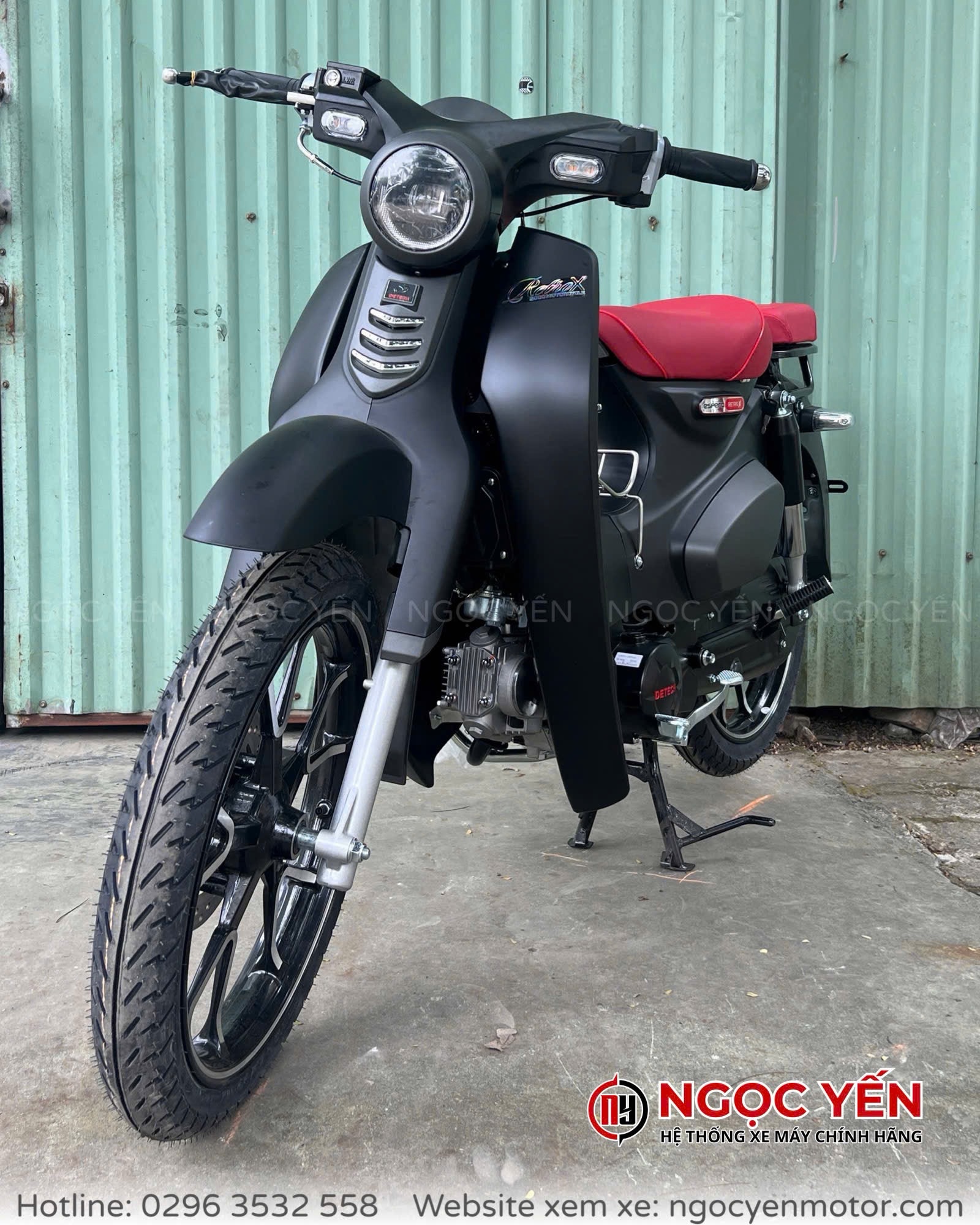 Xe máy 50cc Detech Espero RetroX (Super Cub 83) - Ảnh 11