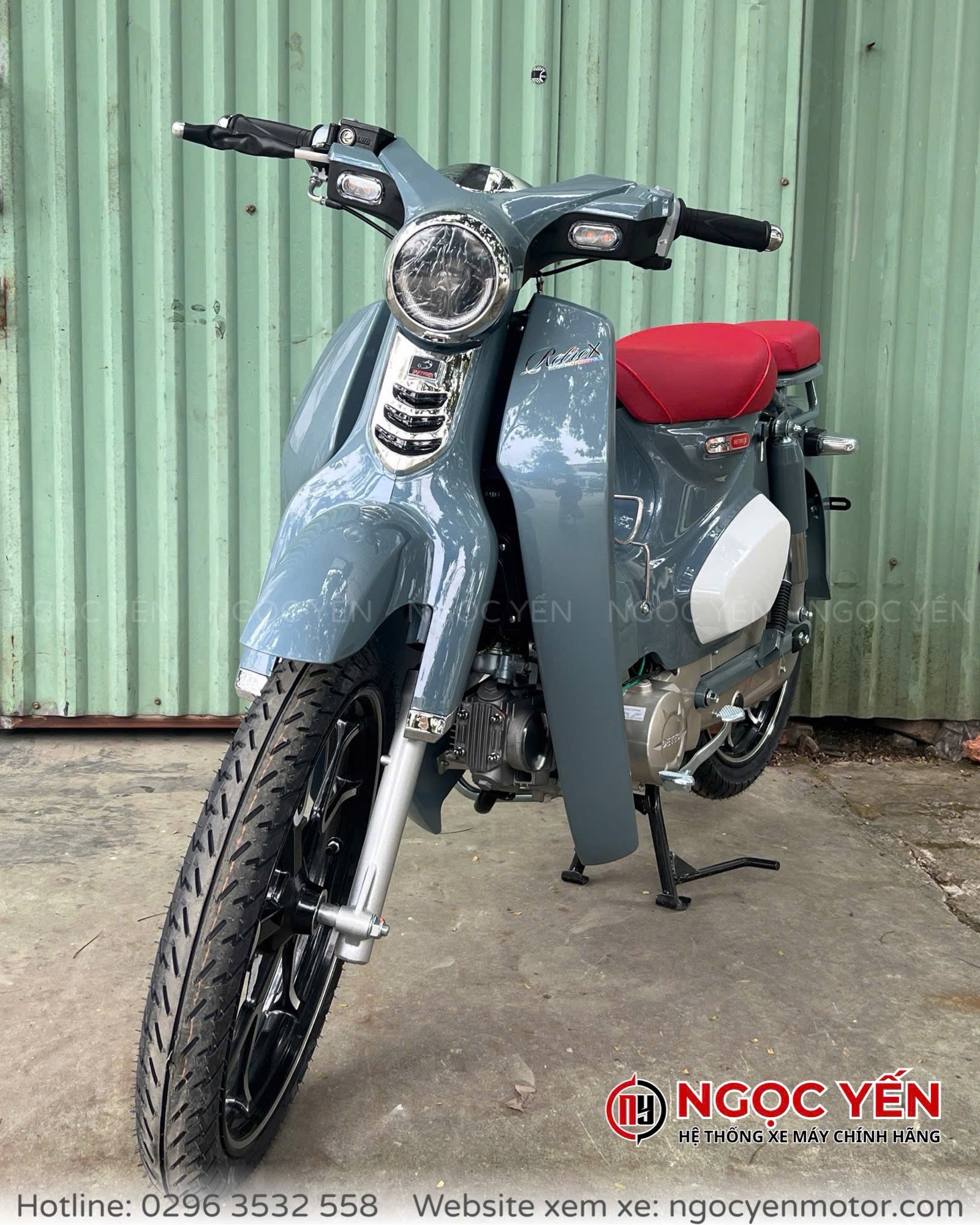 Xe máy 50cc Detech Espero RetroX (Super Cub 83) - Ảnh 9