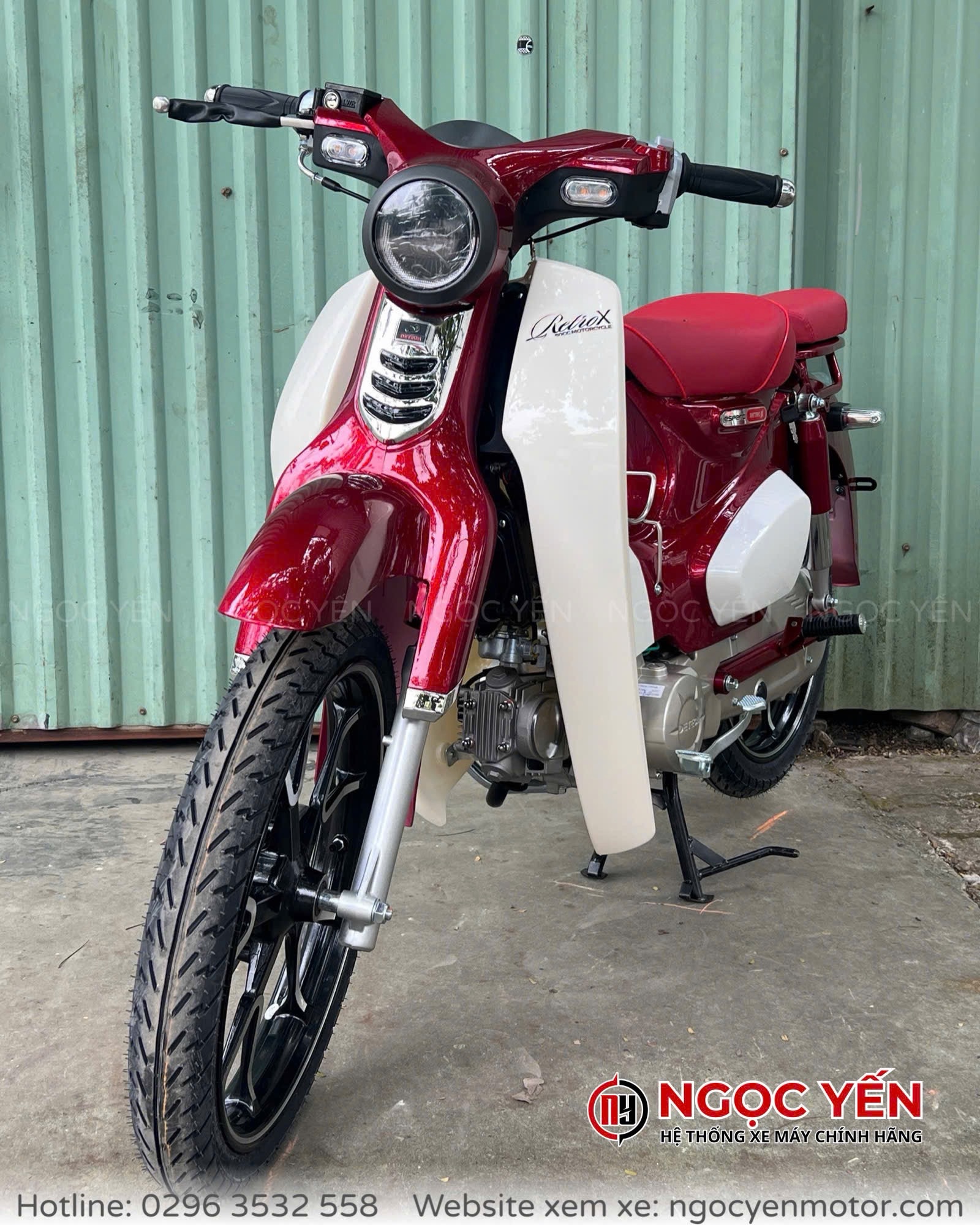 Xe máy 50cc Detech Espero RetroX (Super Cub 83) - Ảnh 13