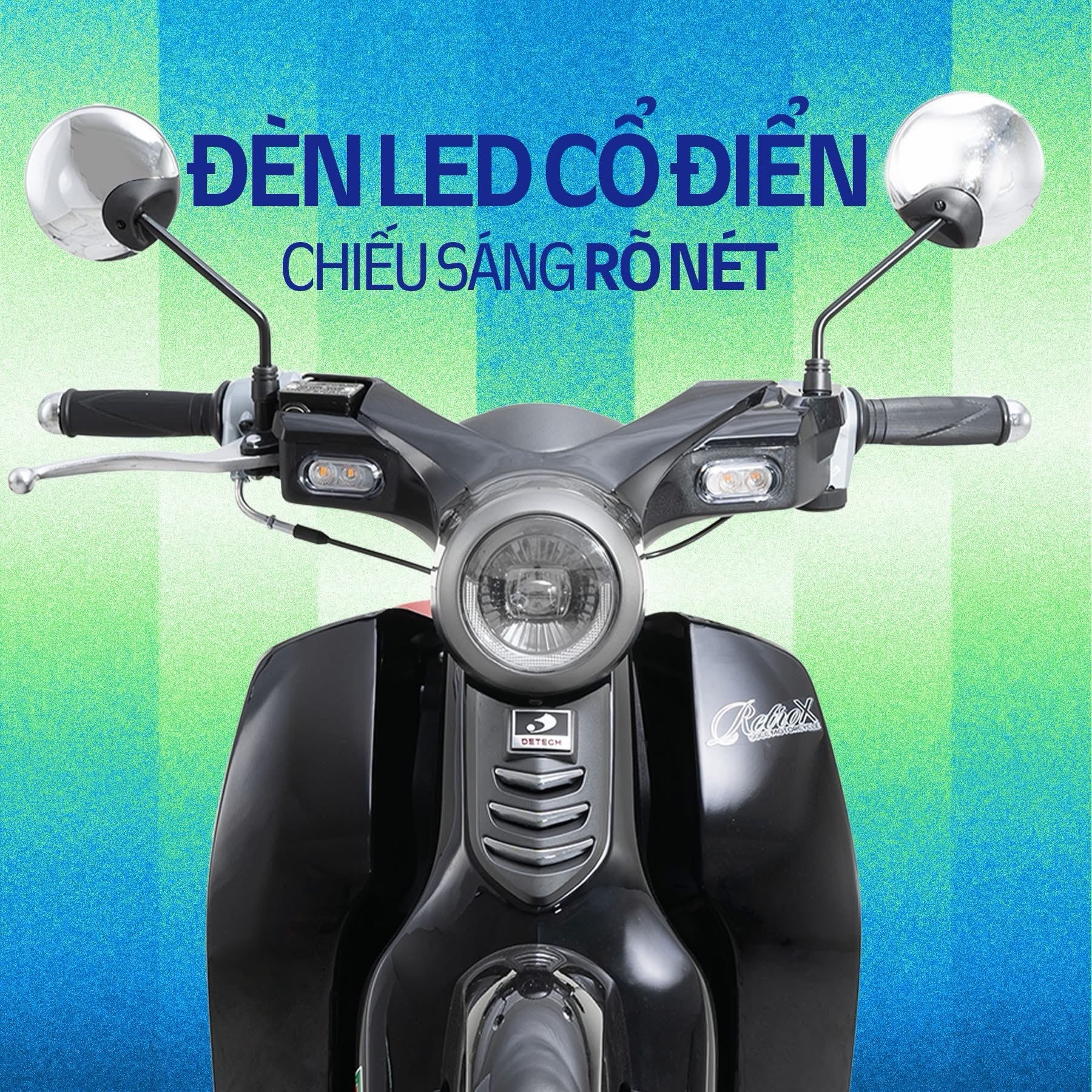 Xe máy 50cc Detech Espero RetroX (Super Cub 83) - Ảnh 23