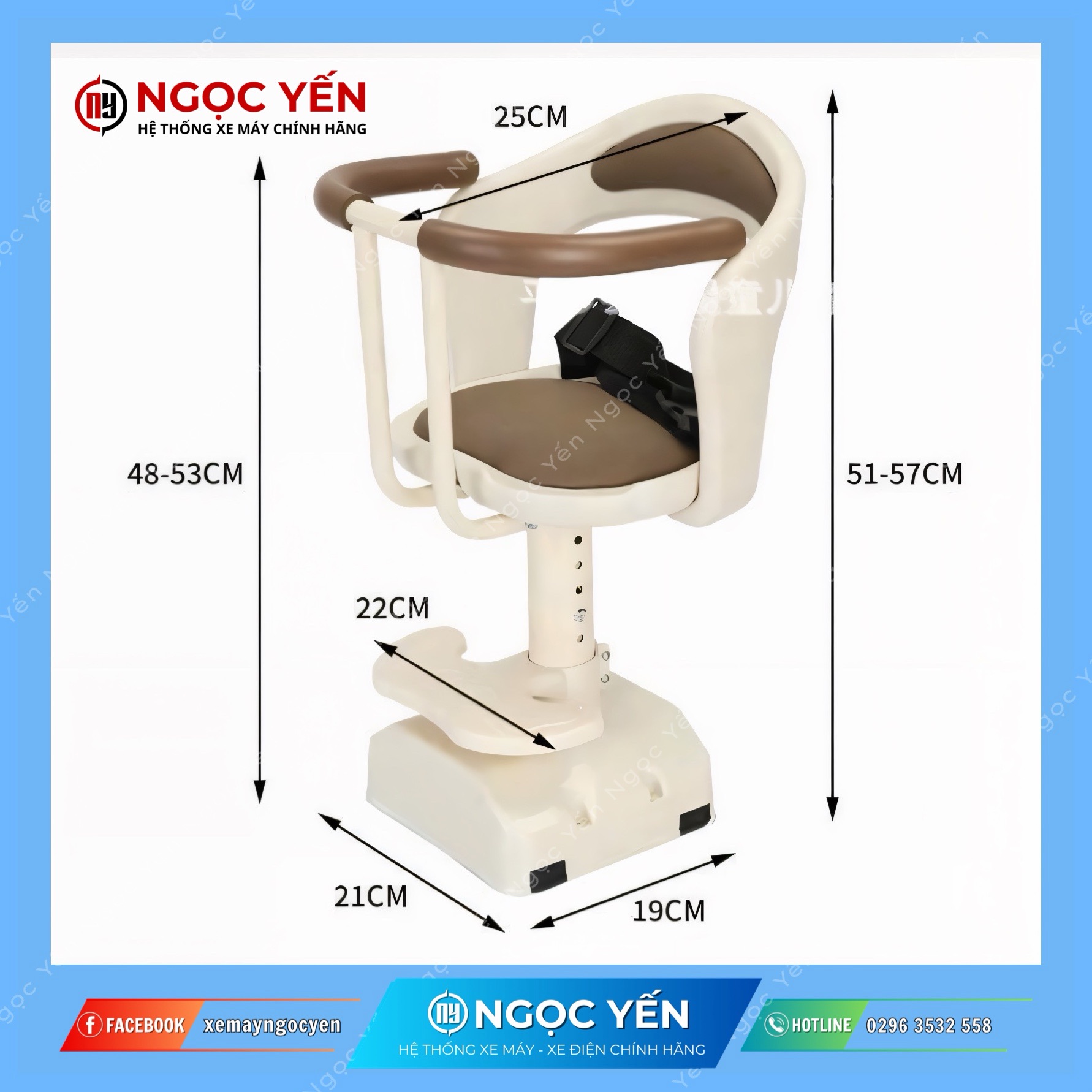 Phụ kiện Ghế em bé xe điện