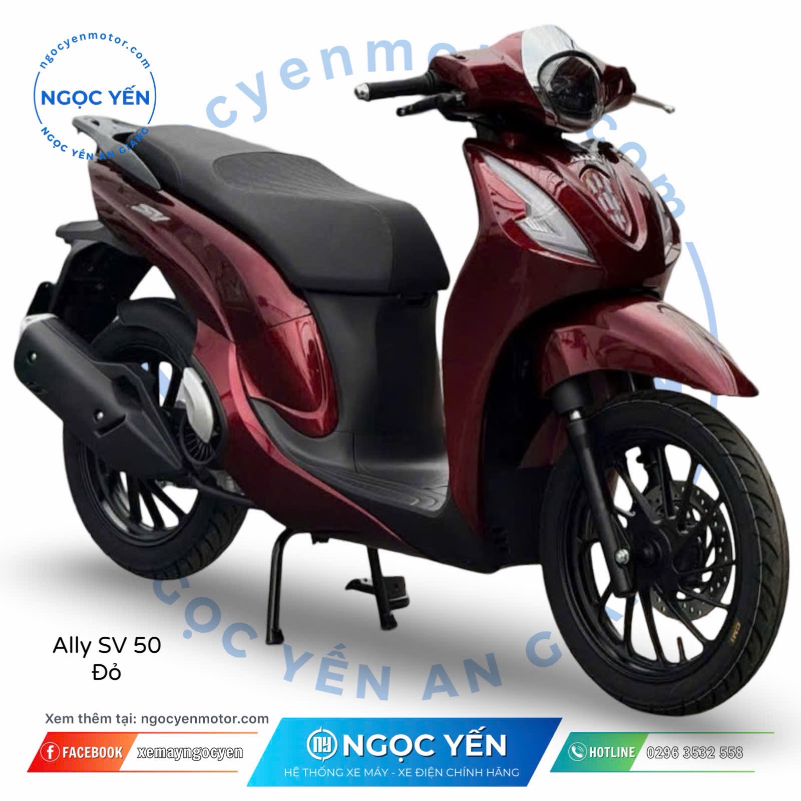 Xe máy 50cc Ally SV - Ảnh 4