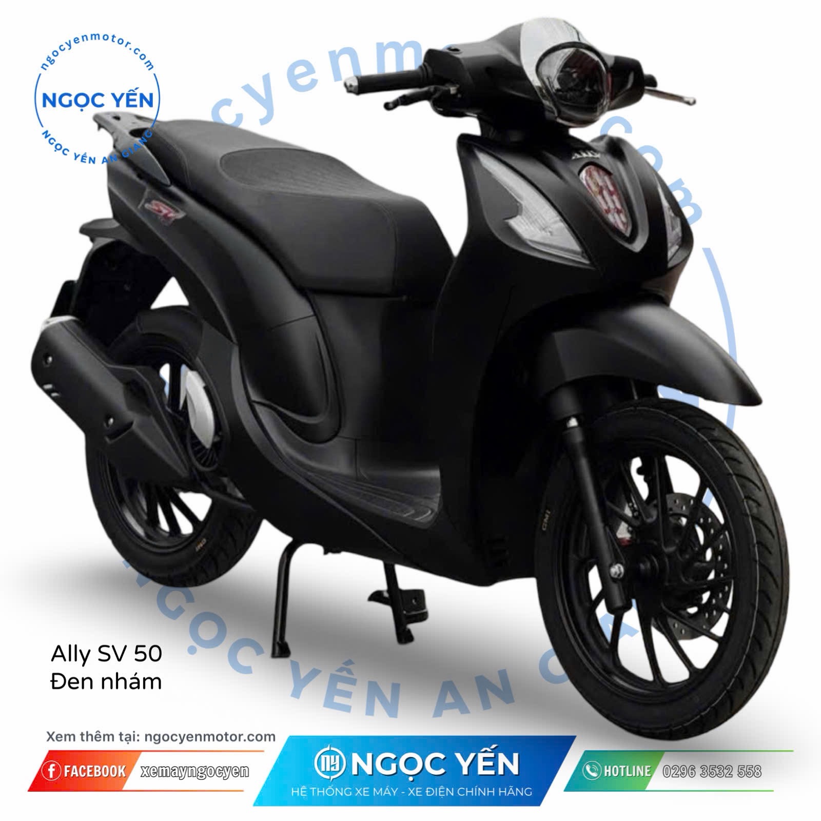 Xe máy 50cc Ally SV - Ảnh 5