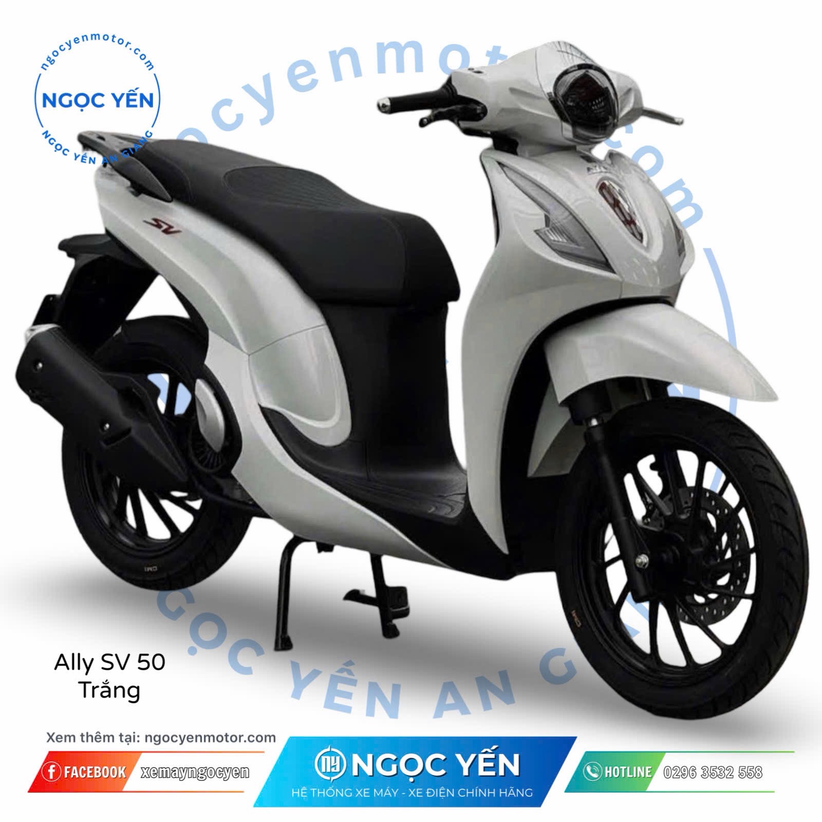 Xe máy 50cc Ally SV - Ảnh 3