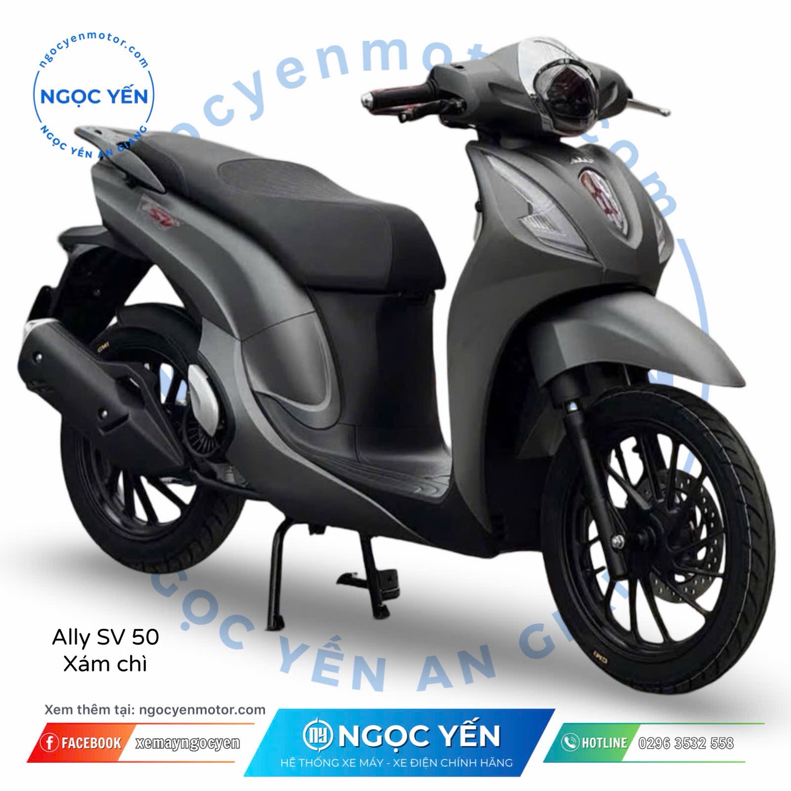 Xe máy 50cc Ally SV - Ảnh 2