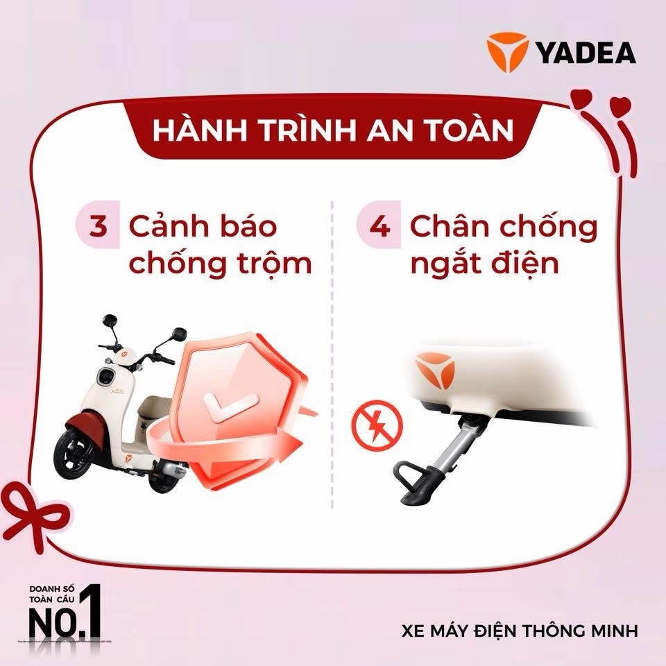 Xe đạp điện Yadea iCute H - Ảnh 15