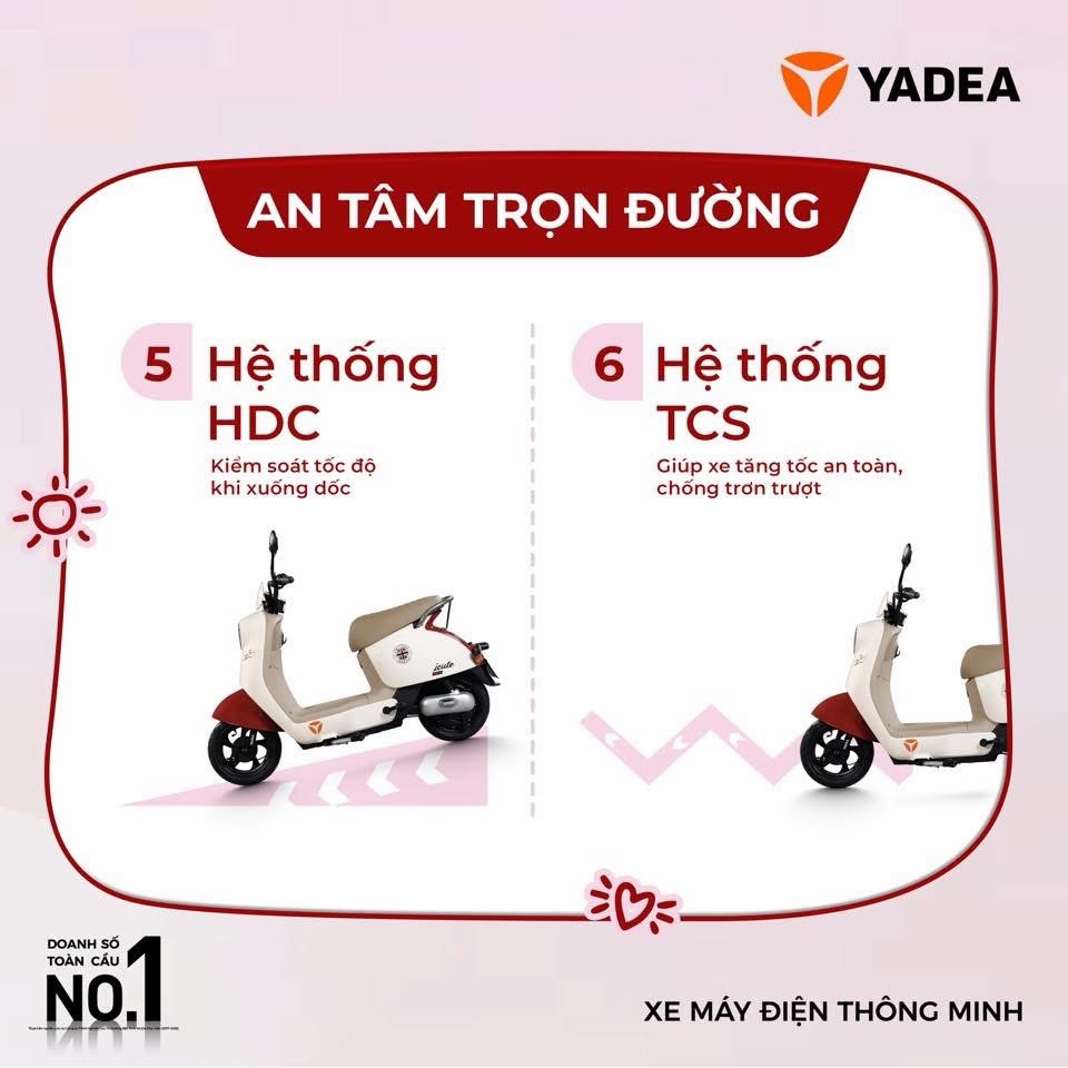 Xe đạp điện Yadea iCute H - Ảnh 16