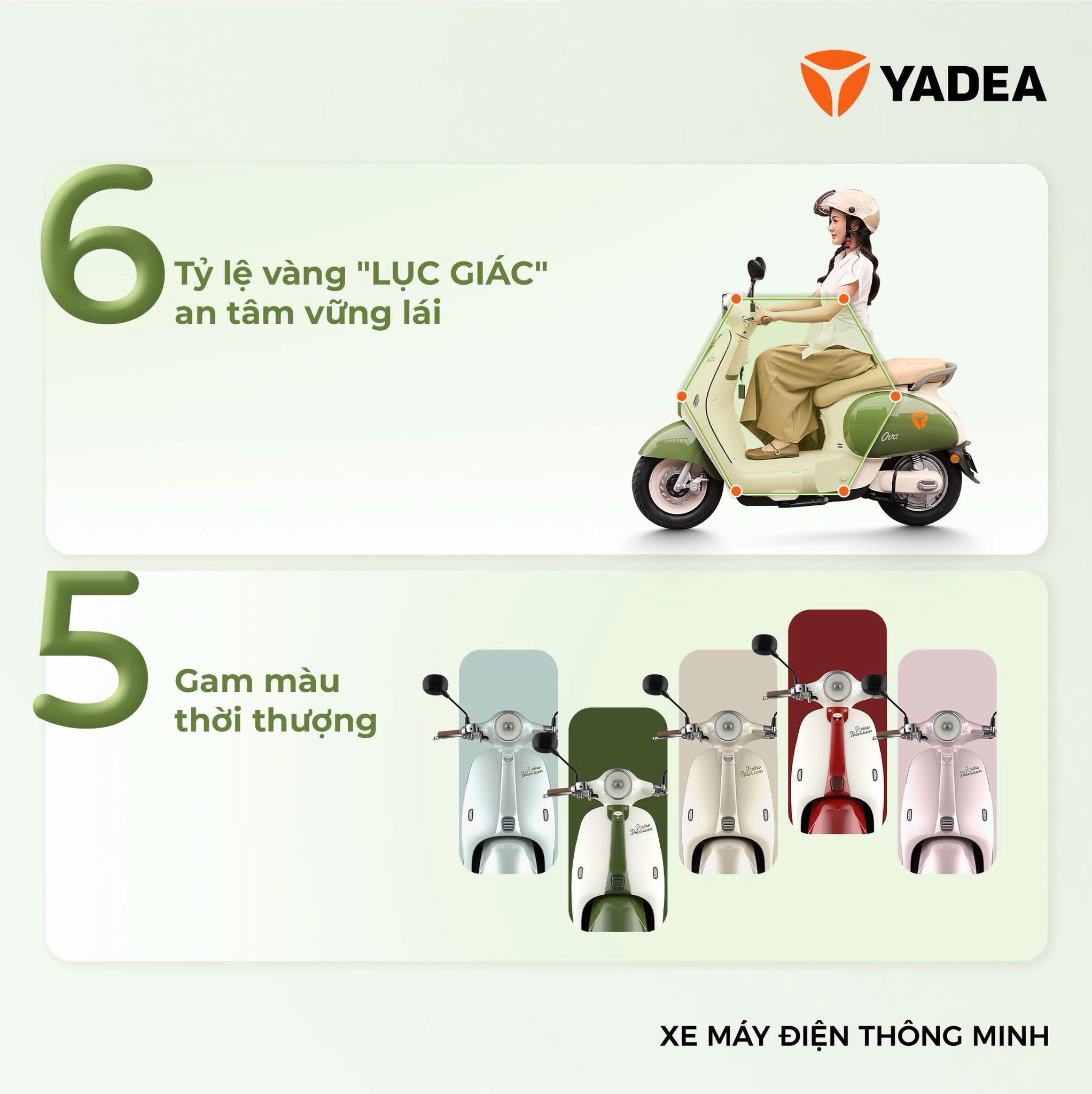 Xe điện Yadea Ova (Sắp về hàng) - Ảnh 10