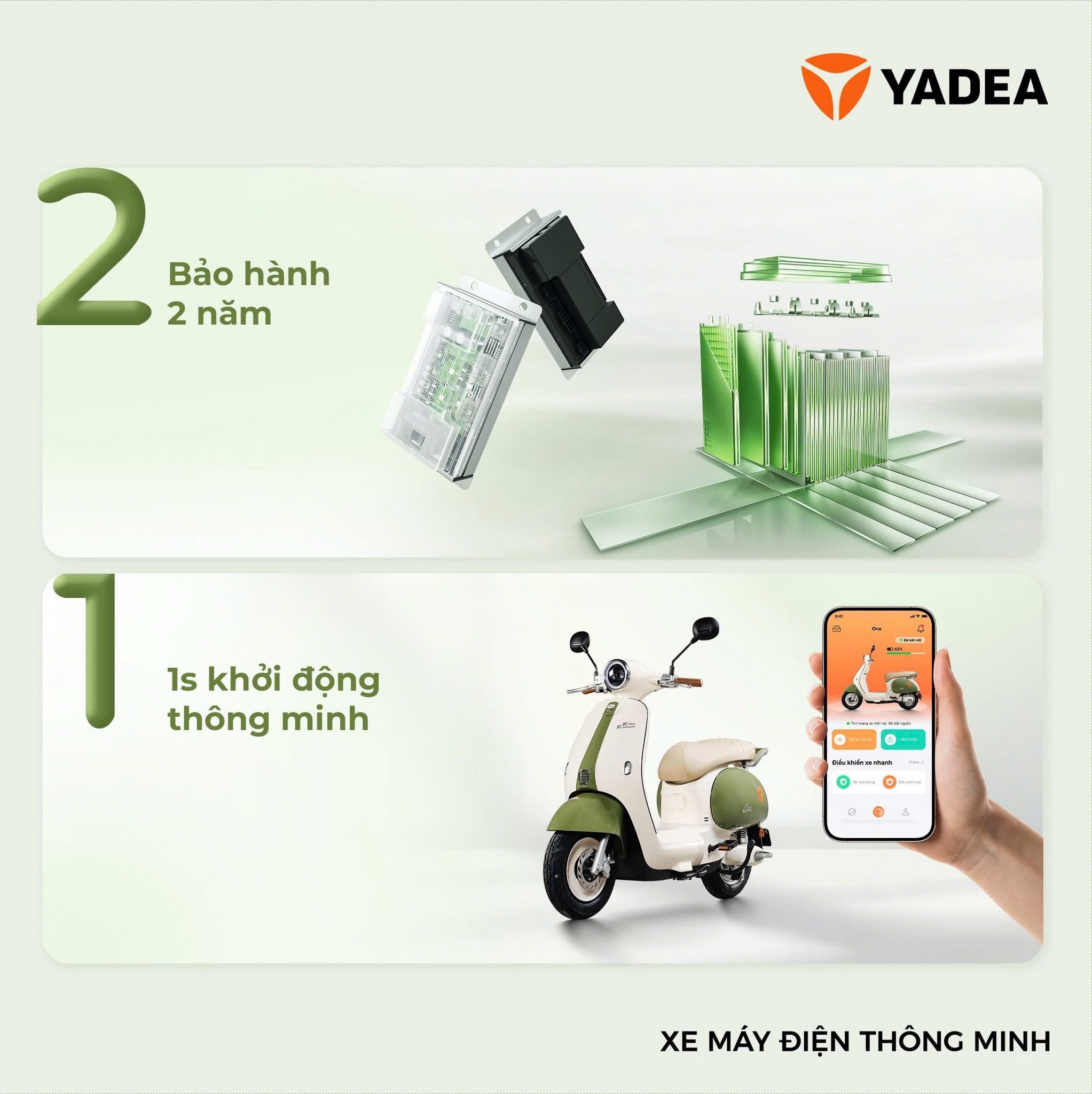 Xe điện Yadea Ova (Sắp về hàng) - Ảnh 7