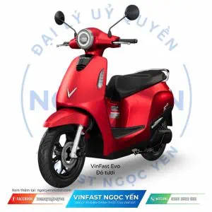 Xe điện VinFast Evo đổi pin, mẫu xe điện nhỏ gọn, tiện lợi cho di chuyển hàng ngày.