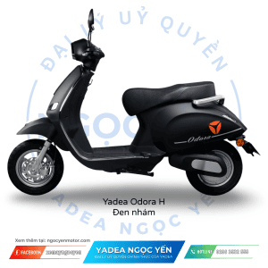 Xe máy điện Yadea Odora H, xe scooter thân thiện môi trường, tiết kiệm nhiên liệu, phù hợp di chuyển.